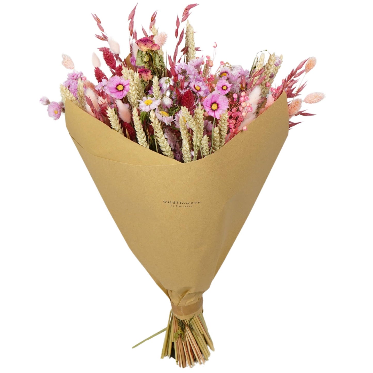 Trockenblumen - Klassischer Strauß - Süße Umarmung
