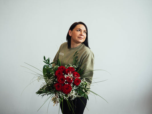 Blumenstrauß, Liebe für Crailsheim und Umgebung