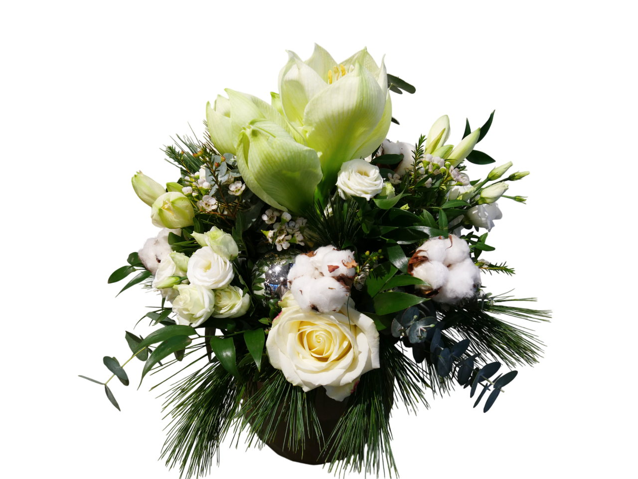 Saisonstrauß - Snowflake