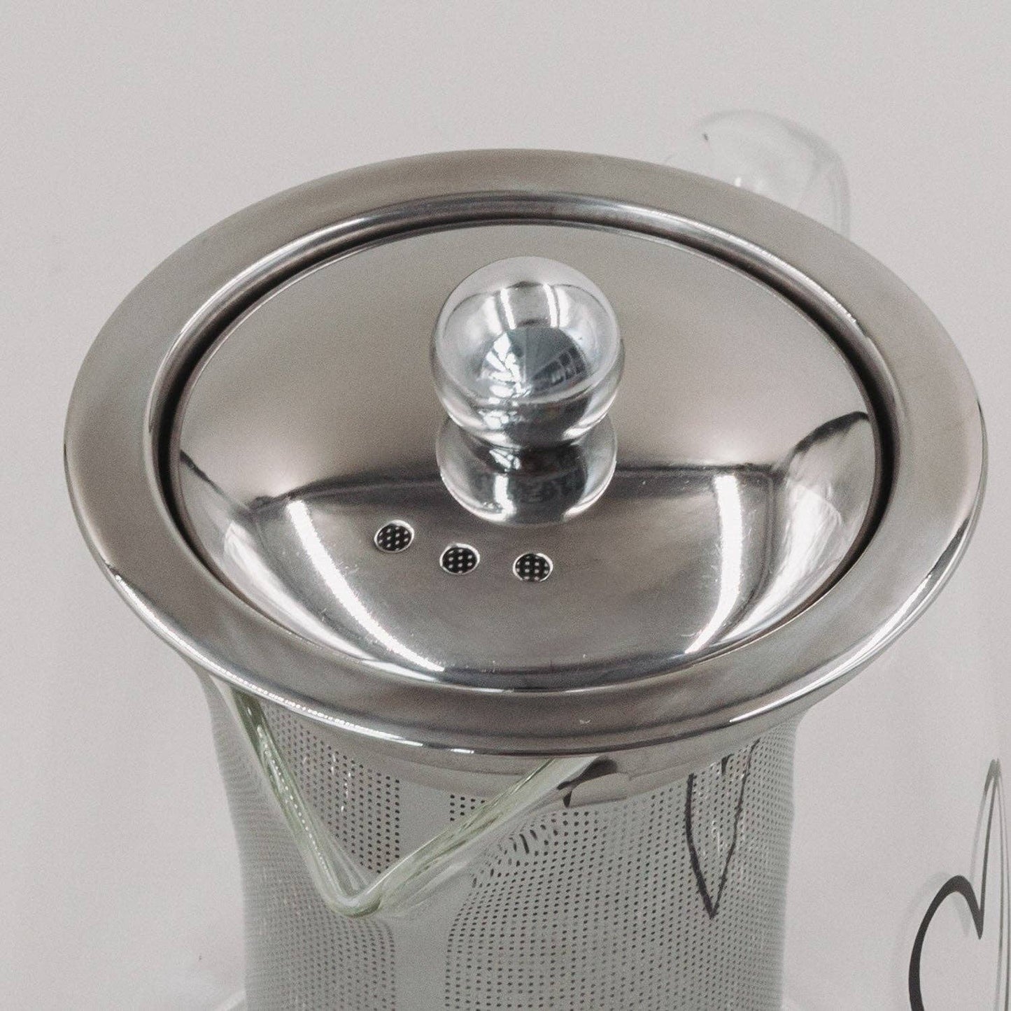 Teekanne Herz 550ml (VE = 6 Stk)