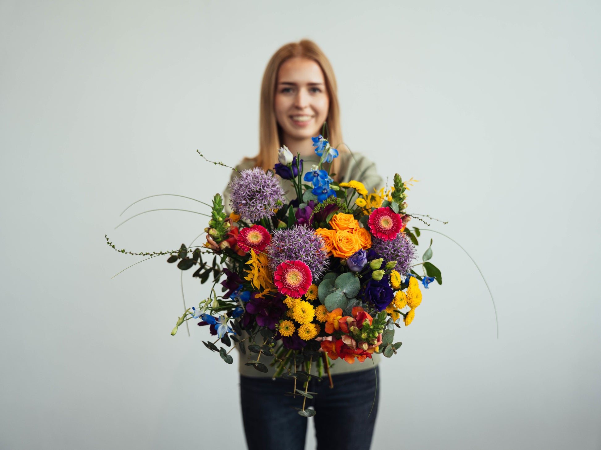 Blumenstrauß, Freude für Crailsheim und Umgebung