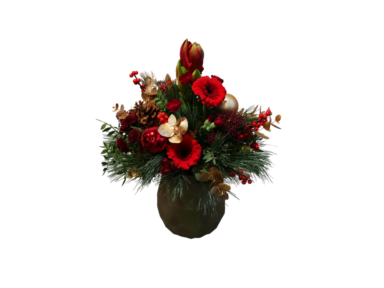 Saisonstrauß - Mrs. Santa