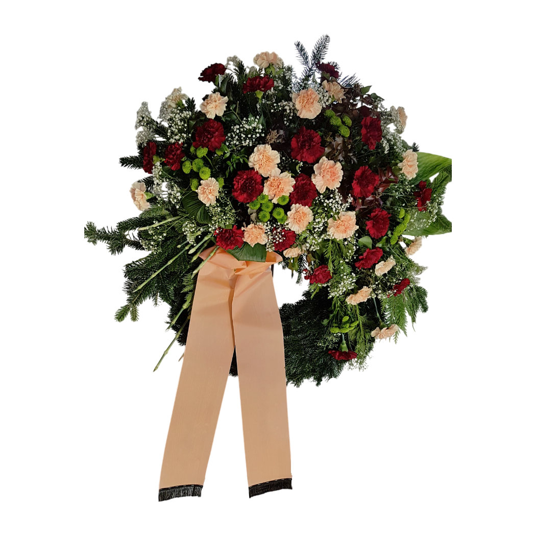 Trauerkranz mit Schleife - Dankbare Erinnerung