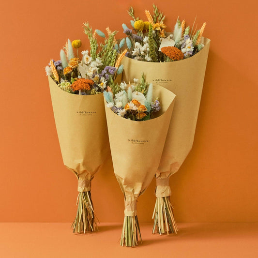 Trockenblumen - Feldstrauß - Pastellfreude